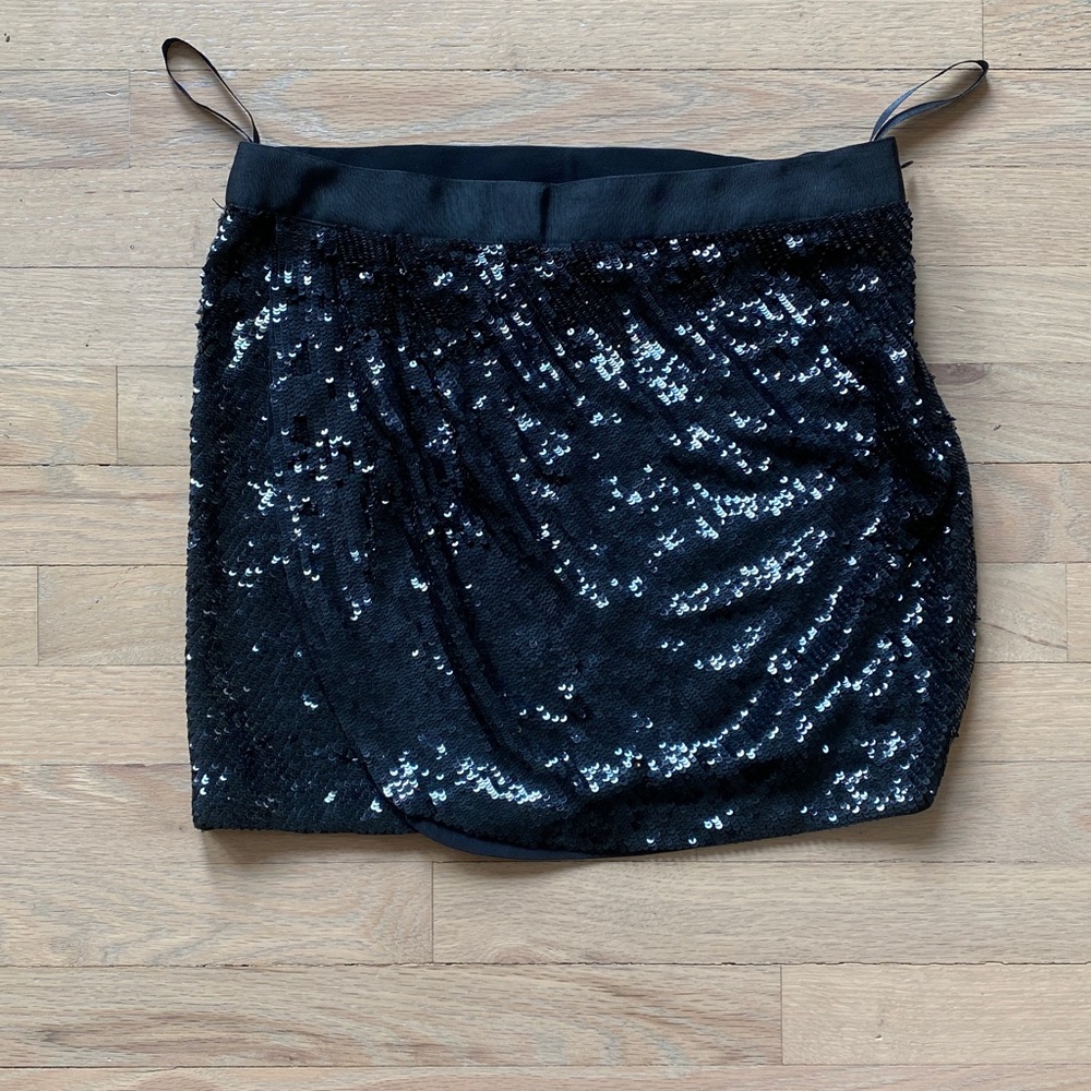 Haute Hippie Y2K Sequin mini skirt M